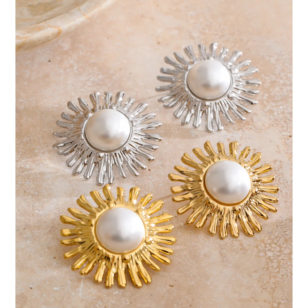Yhpup Earrings Stainless Steel High Quality