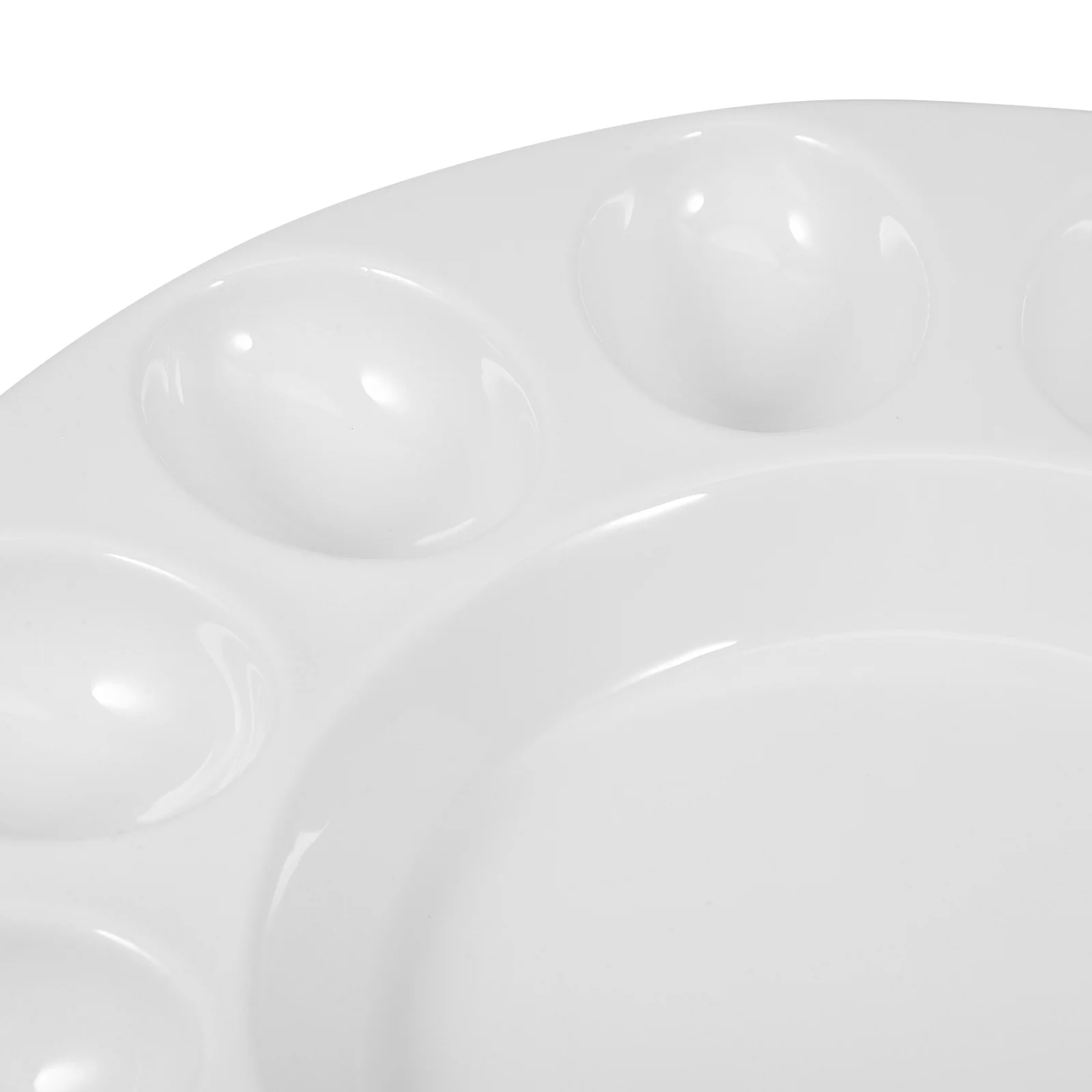 Easter Egg Tray Serving Deviled Griddle Trays for Party Carriers Recipes Platter Devilled Eggs Holder 3