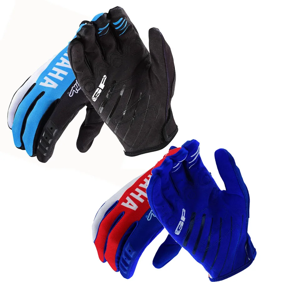 2020 Men Women Blue MX Motocross Gloves For yamaha MTB BMX ATV Off Road Motorcycle Black Mountain Bike Cycling |