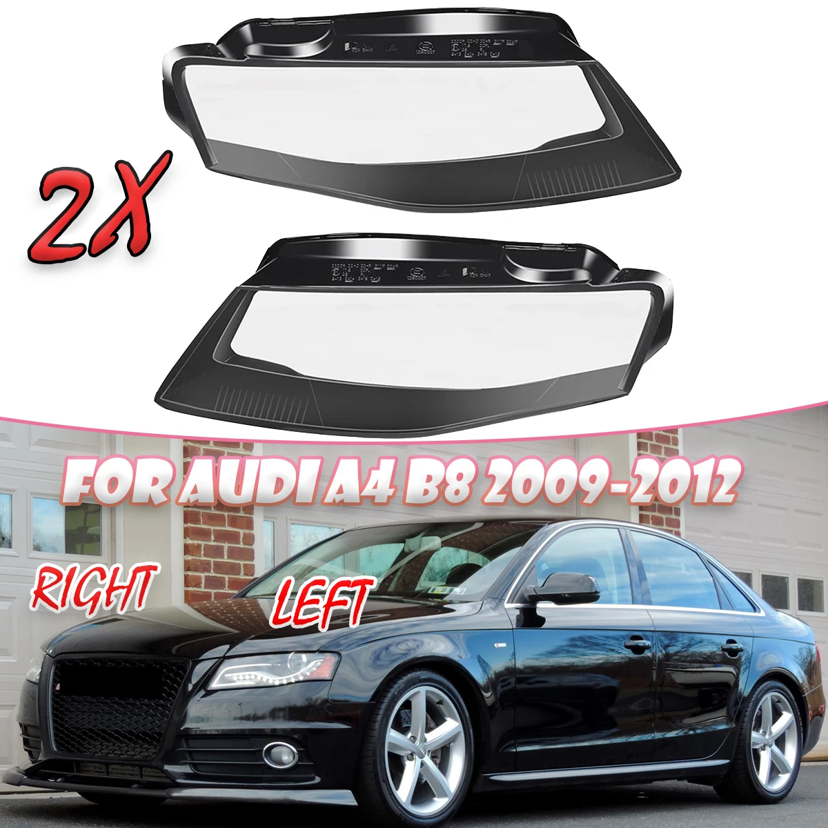 

Фара для Audi, A4, B8, 2009, 2010, 2021, 2012
