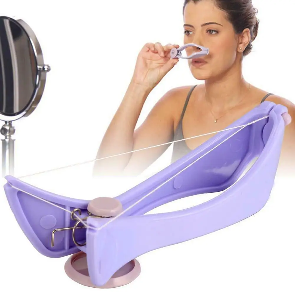 

1pc Cotton Thread Hair Remover Manual Line Surface Removal Tool Defeatherer Makeup Hair Eyebrow DIY Facial Body Epilator Be E8T7