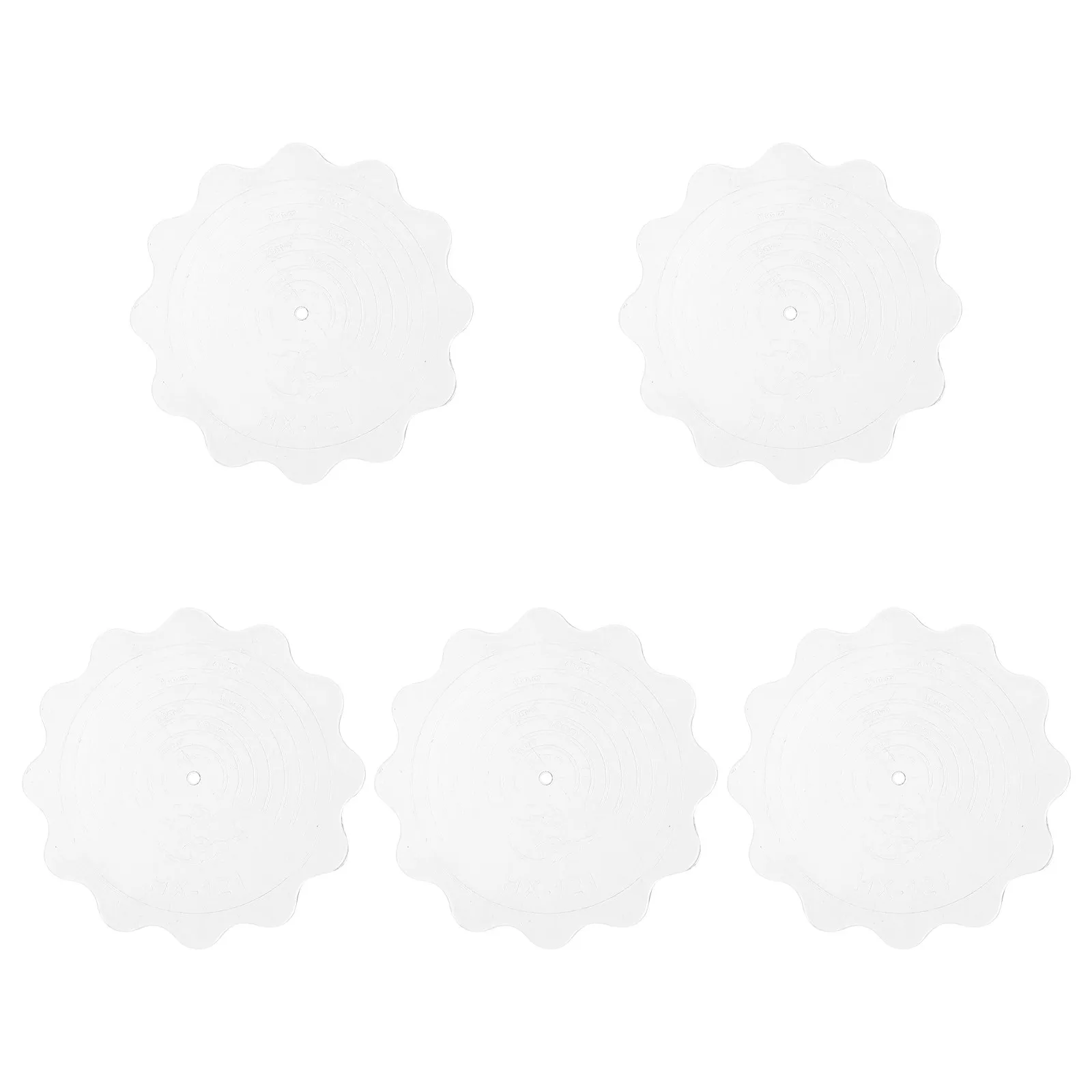 5Pcs 종이 퀼링 보드 가정 교실 결혼식 휴일 공예품 컬링을위한 경량 플라스틱 컬링 DIY 도구