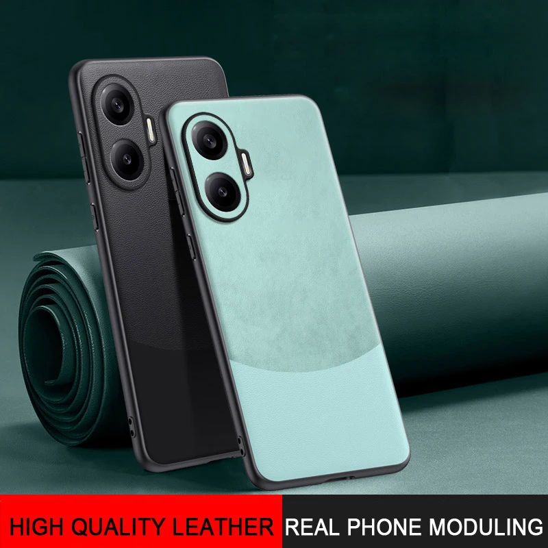 Luxury Shockproof Leather Case - Premium Protective Cover and Bumper