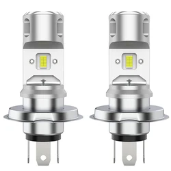 Premium Philips H4 LED Canbus Motorcycle & Headlight Bulb, 6500K White, 12V Hi/Lo Beam - H4 (2PCS)