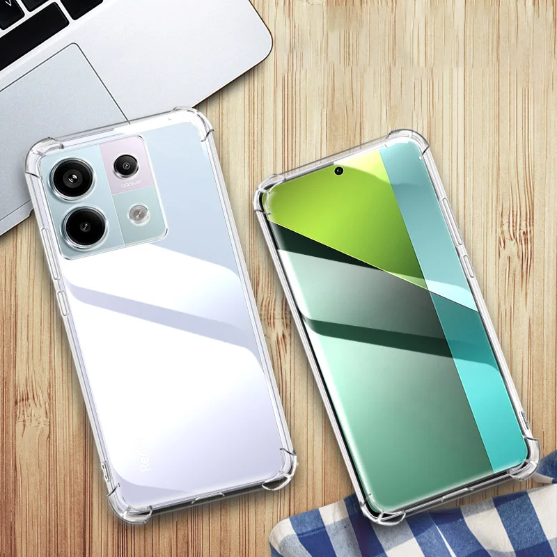Ultra Clear Shockproof Case - 1.5MM Thick Protective Back Cover