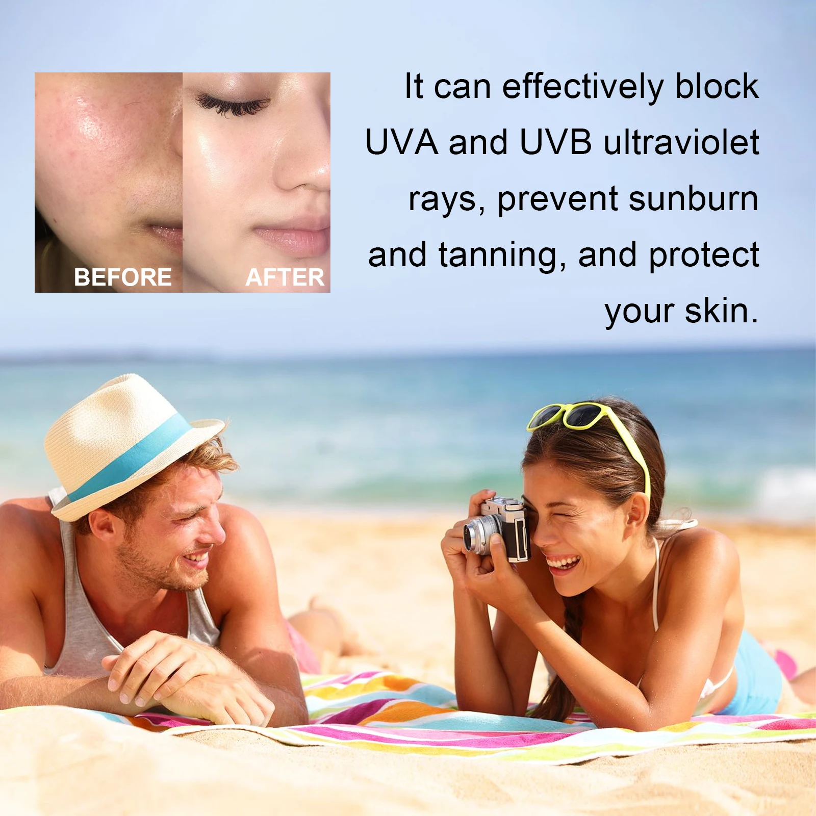 Protector solar facial y corporal spf 100 protección uva uvb_voghion.com