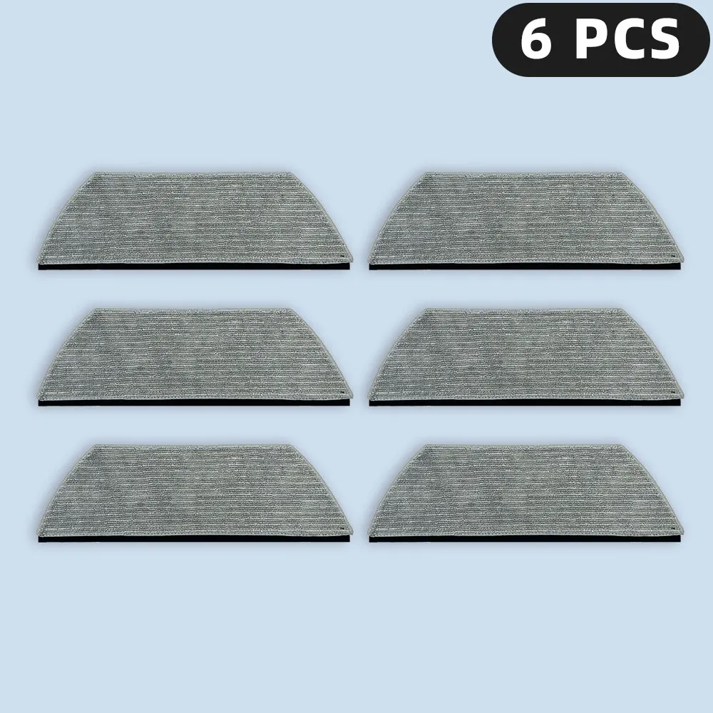 6 Panni In Microfibra Per Robot Aspirapolvere Shark (AV2800ZE, RV2820YE, RV2820ZE) – Lavabili E Riutilizzabili