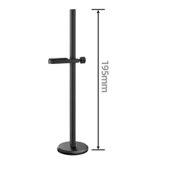 Aluminum Alloy Graphics Card Holder Stand with Anti-Slip Magnetic Base - Black (B Non-magnetic)