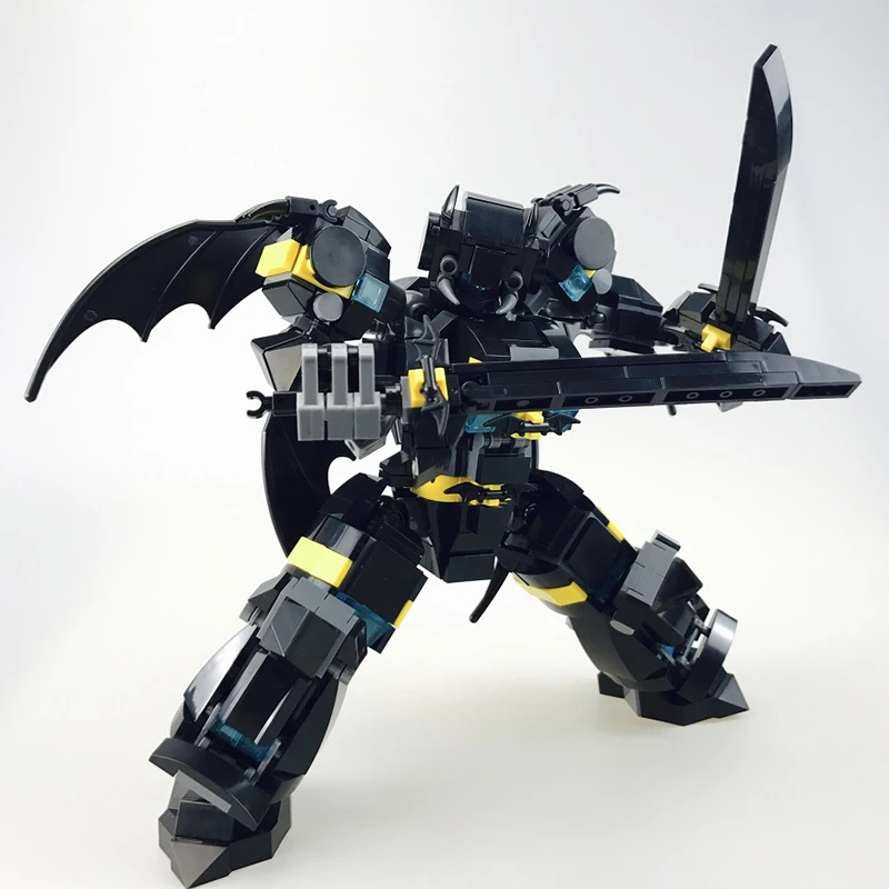 Anime Action Figure Building Blocks Build Toys Warrior Model