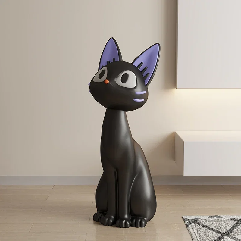 Art Large Living Room TV Cabinet Sofa Next To The Floor Black Cat Decoration Moving Gift Opening Decoration Ornaments 3