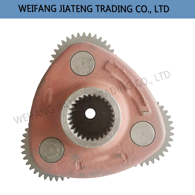 Final Drive Planetary Frame Assembly, Foton Lovol Tractor Parts, TB300.391.1, 484, 554 crawler excavator travel motor reducer gearbox parts final drive rv gear planetary pinion carrier bearing