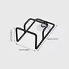 Houseeker Stainless Steel Drain Rack Suction Cup Cleaning Cloth Shelf Dish Drainer Sponge Holder Sink Kitchen Accessories 6