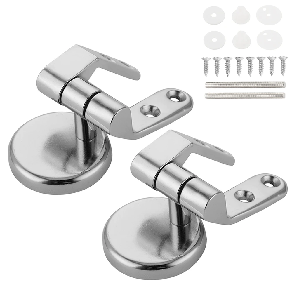 Zinc Alloy Toilet Seat Hinge Universal Toilet Lid Fix