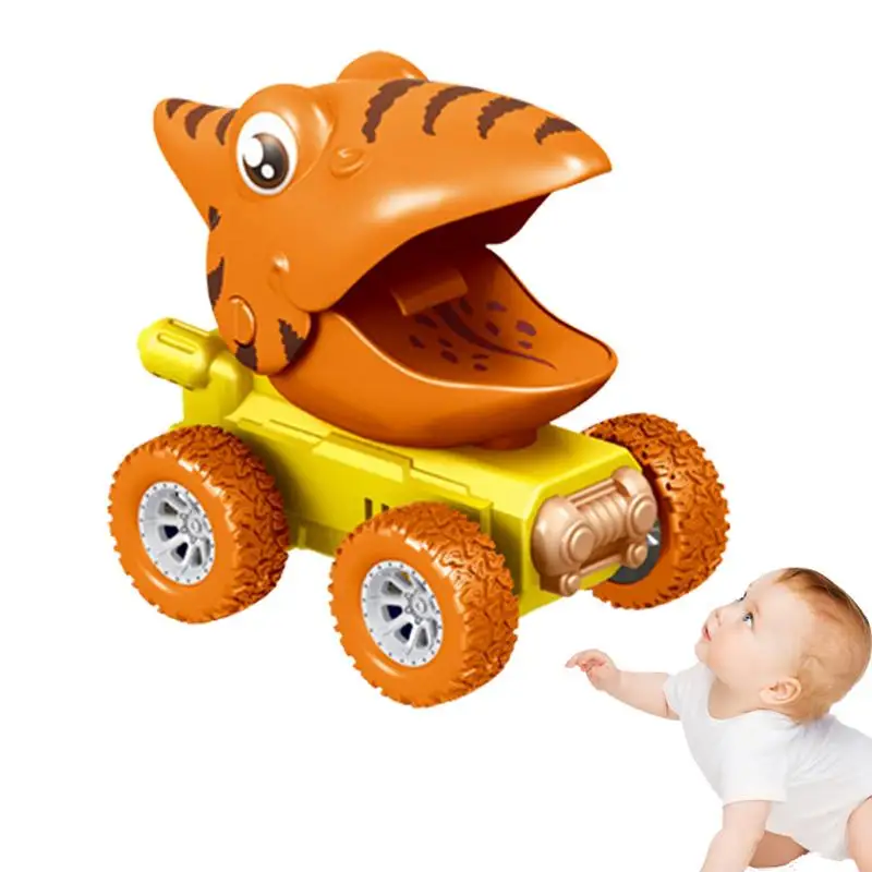 

Cartoon Dinosaur Toy Pull Back Cars Realistic Dinosaurs Series Cars Mini Dinosaur Car Toys For Kids Birthday Inertia Toy