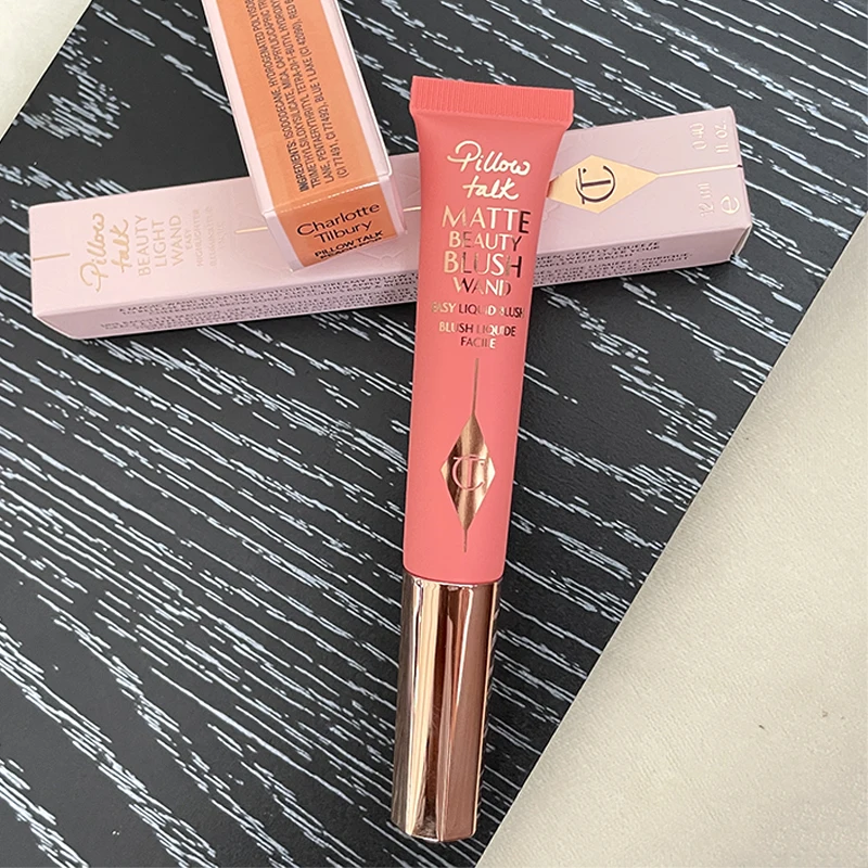 New Arrival Heart-Shaped Pink Diamond Lipstick & Silky Smooth Blush Stick Set