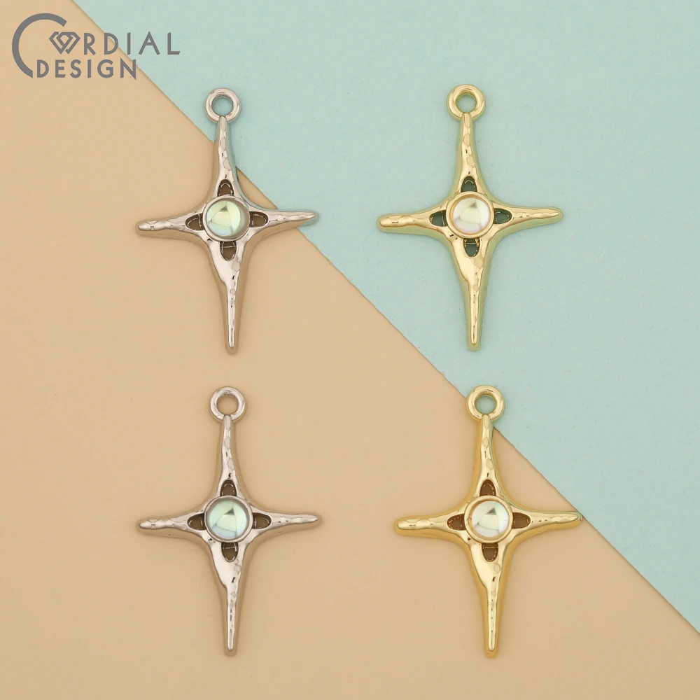 

Cordial Design 100Pcs 20*29MM DIY Making/Jewelry Accessories/Earring Pendant/Hand Made/Star Shape/Jewelry Findings & Components