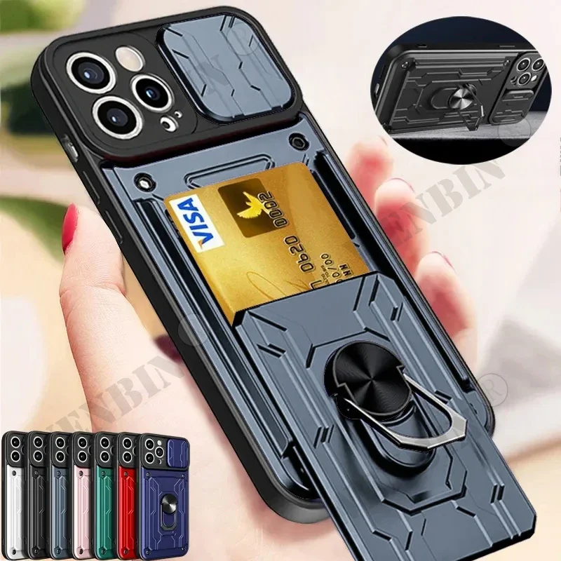 Case For iPhone 15 14 13 Pro Max XR X 8 7 Plus SE 2022 Slide Stand Ring 360 Magnetic Camera Military Grade Card Slot Cover 1 Case For iPhone 15 14 13 Pro Max XR X 8 7 Plus SE 2022 Slide Stand Ring 360 Magnetic Camera Military Grade Card Slot Cover 1
