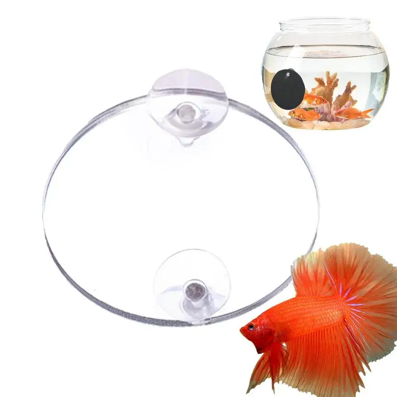 Betta Fish Mirror Acrilico Training Double Sided Betta Mirror Mirror Per Betta Fish Exercise For Home Living Room Aquarium Fish