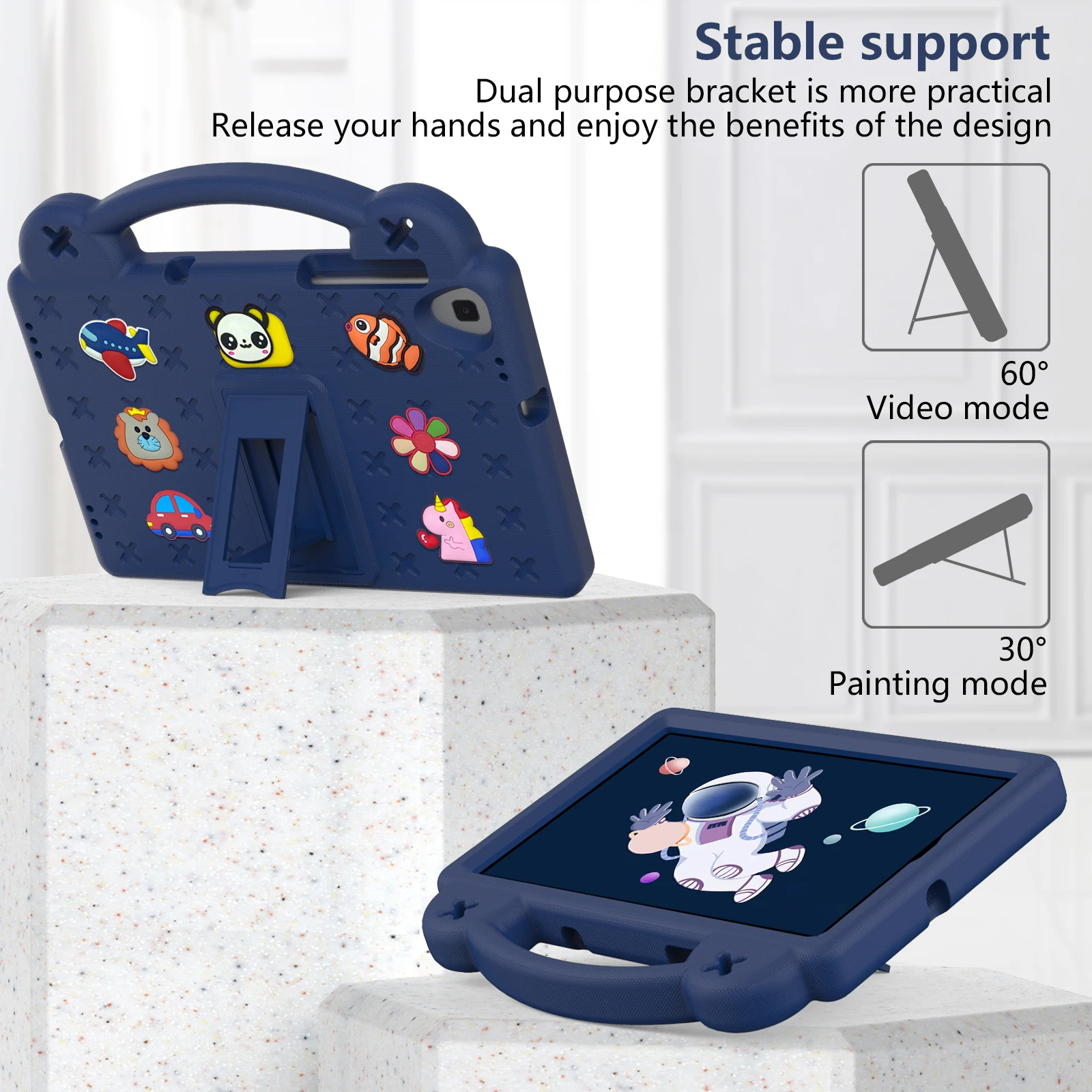 Kids EVA Bear Handheld Tablet Case, 10-Inch