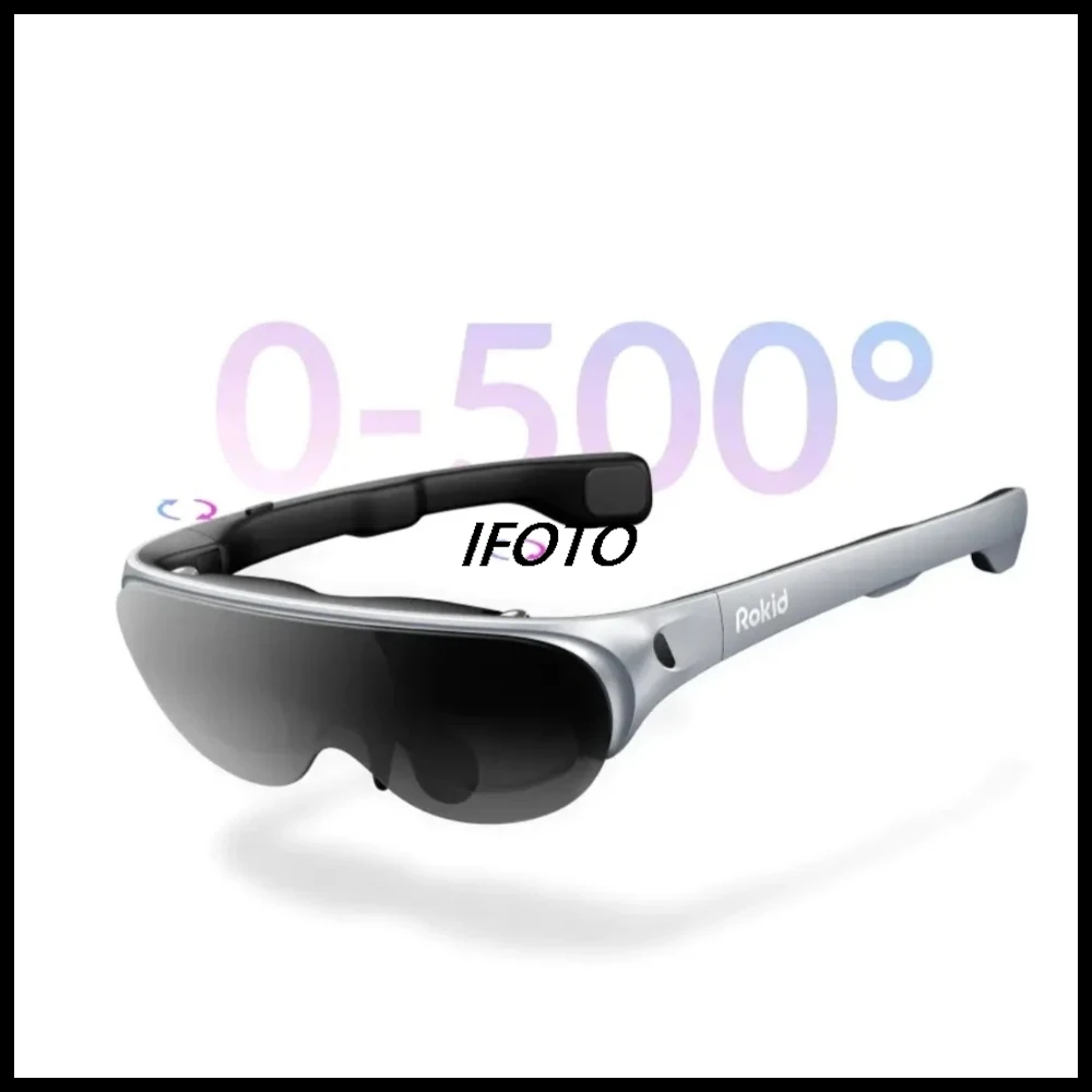 Rokid Air AR Smart Glasses 120" Screen 1080P OLED Dual Display 43&deg;FoV 55PPD Foldable Home Game Viewing Device vr glasses
