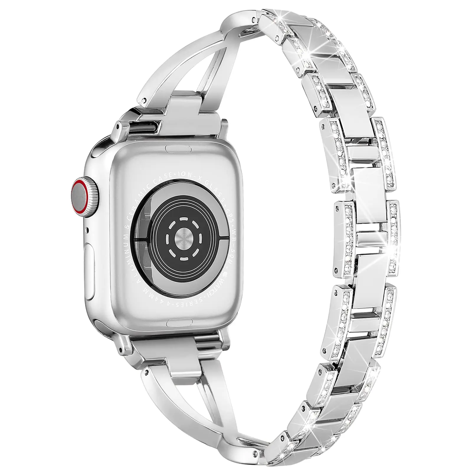 애플워치 애플 크로스 다이아몬드 워치, iWatch 시리즈 울트라 8, 7, 6, 5, 4, 3, 2, 1 se, 49mm, 45mm, 38mm, 40mm