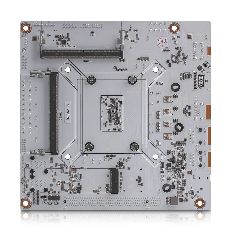 nattyanページ Mini ITX NAS Motherboard, AMD Ryzen 7 8845HS, 8-Bay Storage