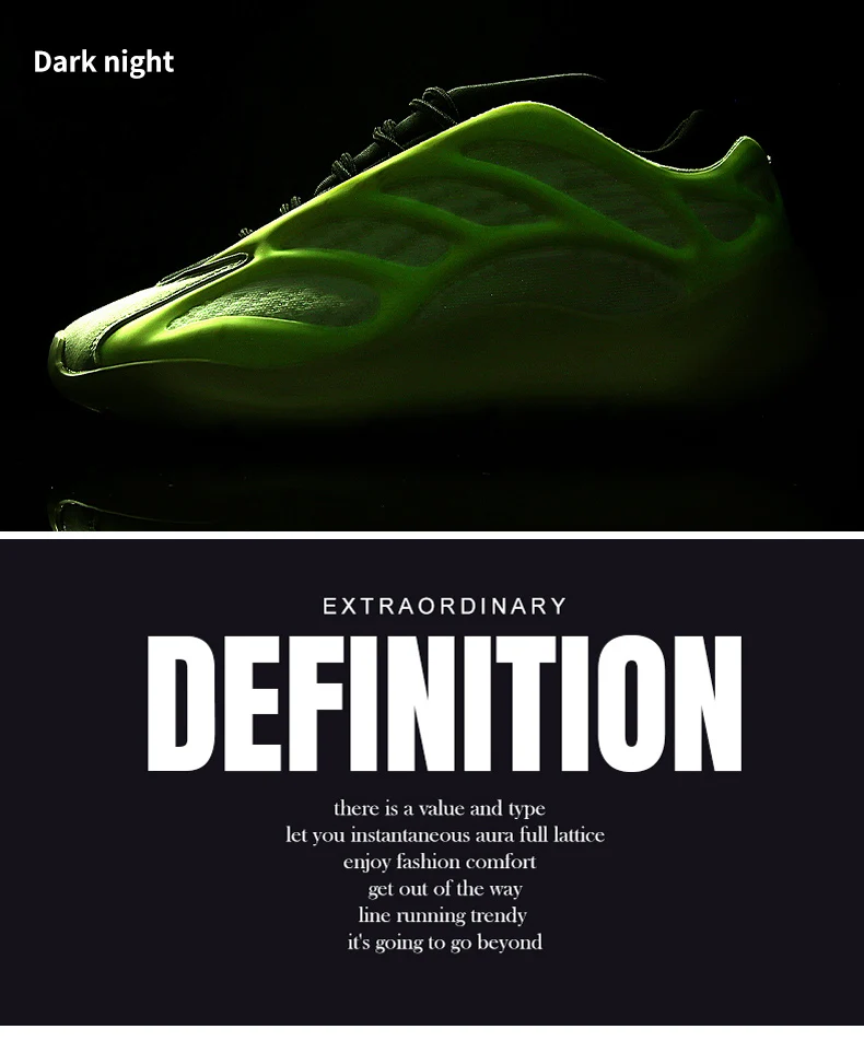 Yeezy 700v3 Dad Shoes Unisex Chunky Sneakers for Summer -Thick Sole Casual Sports Shoes
