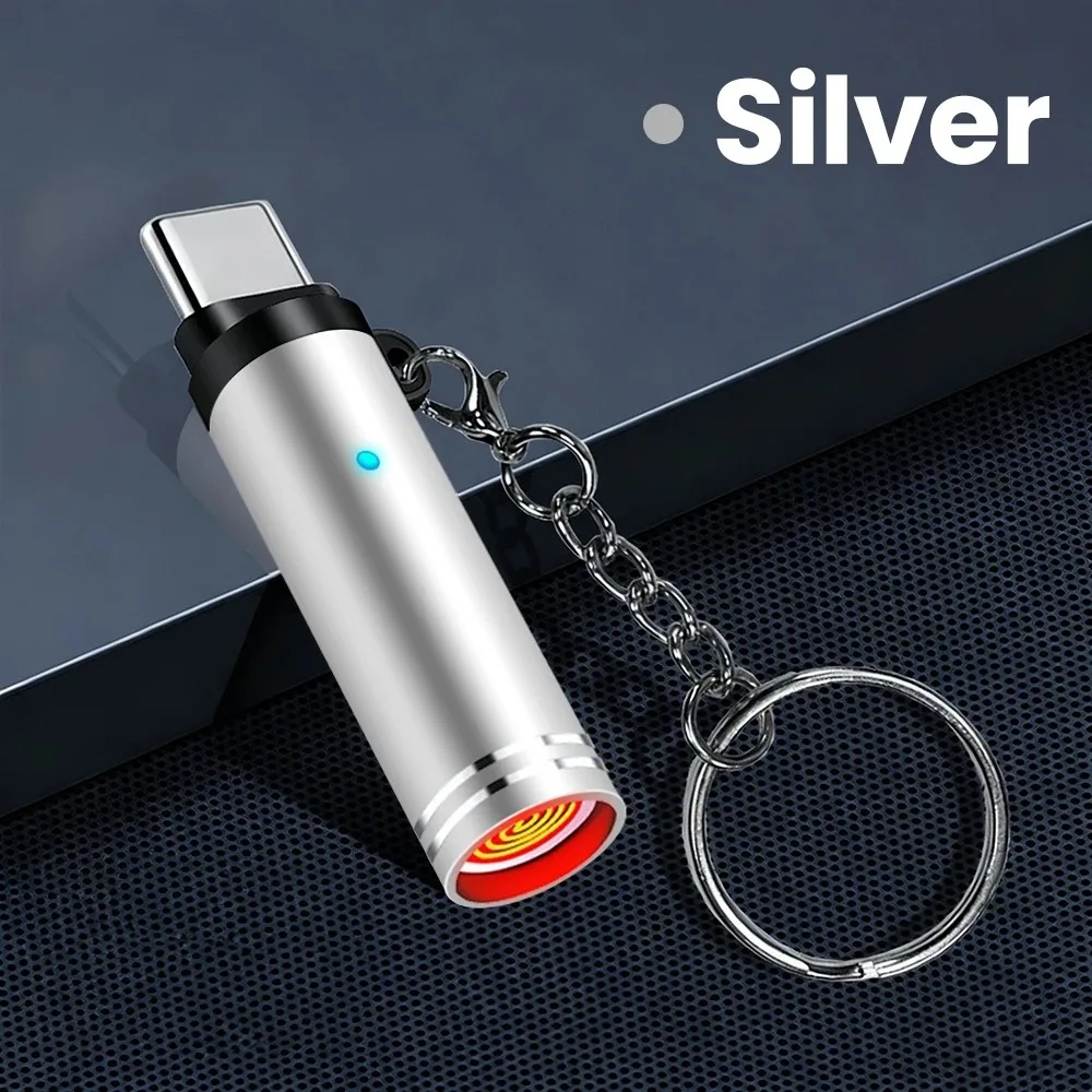 Compact USB-C Outdoor Safety Air Blast Lighter Adapter