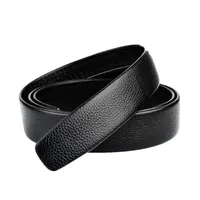Hommes en cuir ceinture en métal voiture automatique boucle ceinture de travail de haute qualité hommes 120cm ceinture en cuir 5