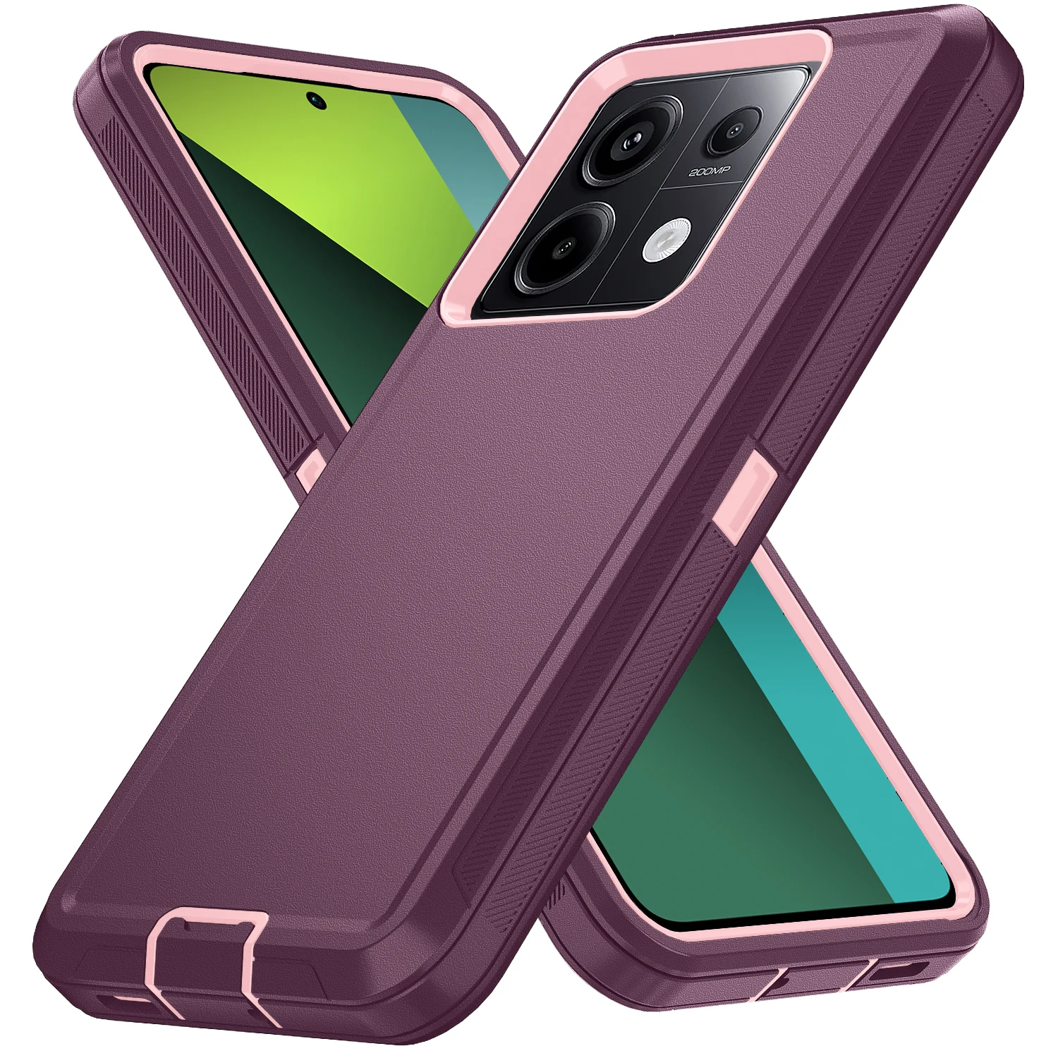 Armor Shockproof Heavy Duty Dustproof Case - Rugged Anti-Scratch Protective Cover