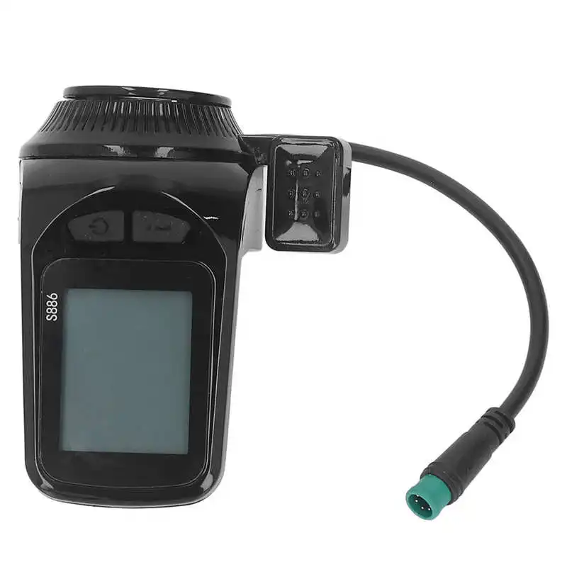 ユニバーサル電動自転車用LCDディスプレイ,24v,36v,48v,60v,電動