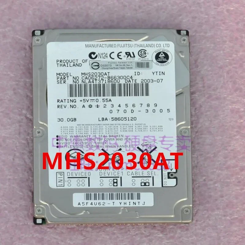 후지츠용 오리지널 HDD, 노트북 HDD, MHR2030AT, MHS2030AT, 30GB, 2.5 인치, 2MB IDE, 4200RPM, 거의 신제품