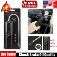 BF100 Automotive Brake Fluid Tester for DOT3 DOT4 DOT5.1 Car Brake Oil Tool Quality Check with LED Light Display 1