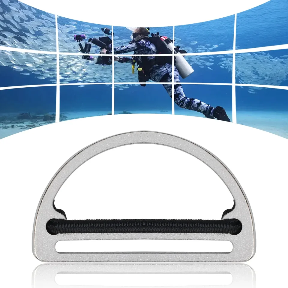 Scuba Diving Dive WEBBING Cintura pesi Fermo Fermo Fibbia Cursore e Anello a D
