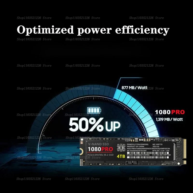 PC ũž Ʈ PS4 PS5  ϵ ̺ 2280 HDD M.2 ϵ ̺, 1080PRO 990PRO M2 NVMe SSD, 1TB, 2TB, 4TB PCIe 5.0*4, ǰ