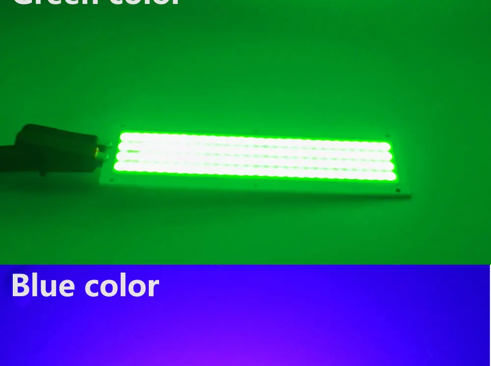 15W COB Led-lampe Sstrip 120*36mm Dimmbare Lichtquelle Red Bule Grün Warm Natur Kalt Weiß farbe Mit RF Remote Controller – Detail 6