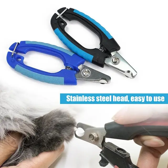 Pet Dog Nail Clipper Puppy Claw Clipper Cat Nail Clipper Pet Care Accessories Stainless Steel Grooming Scissors Clippers 3