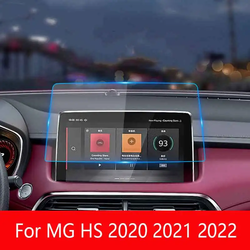 

For MG HS 2018 2019 2020 2021 Car GPS Navigation Screen Tempered Glass Protective Film Auto Interior Sticker Accessories