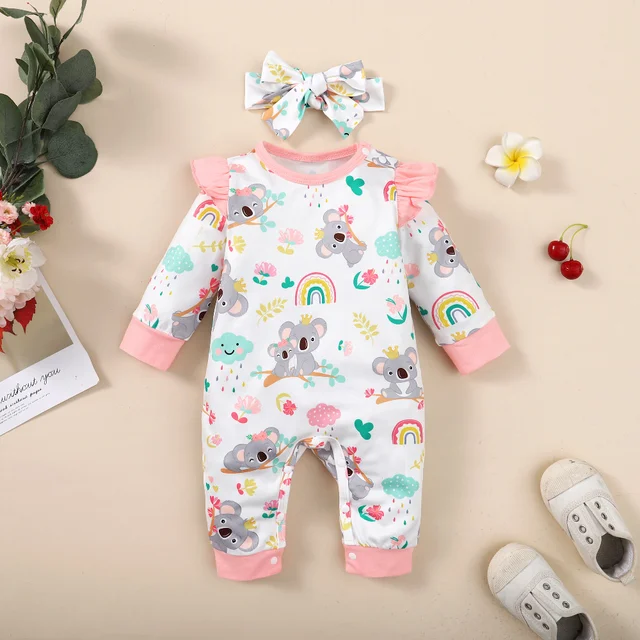Newborn Baby Koala Outfit 2PCS Romper Outfits Newborn Baby