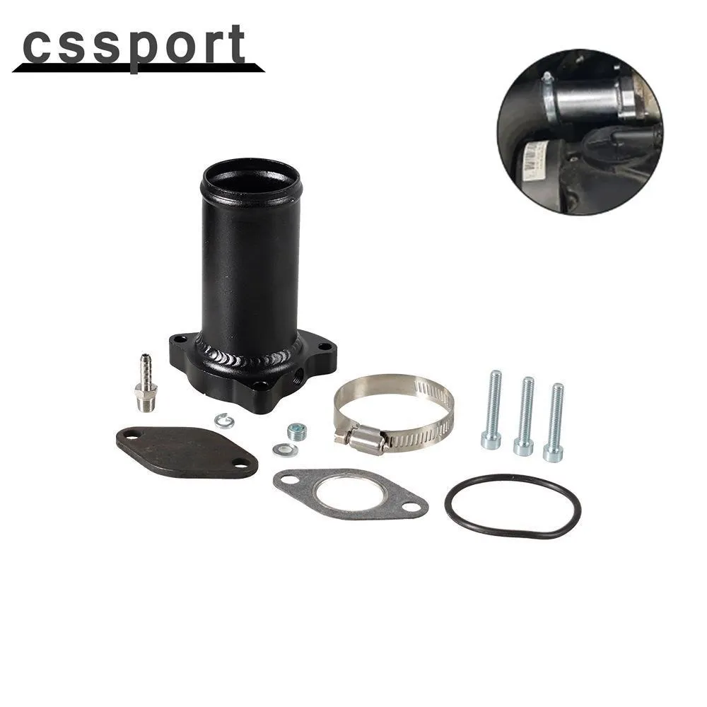 Aluminum 50mm Egr Delete Kit Egr Valve Replacement Pipe Kit Blanking