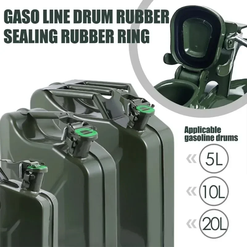 Car Fuel Accessories Fuel Can Rubber Seal Rubber Petrol Fuel Seal Petrol Canister Automobile Oil Drum Seal Ring Gasket Spare Fuel Tank Gasket