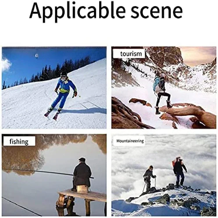 Warm electric heating socks Outdoor riding heat comfortable ski sports warm cotton socks charging electric gift