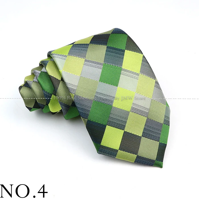 Neue Design Hochzeit Business Männer Krawatte Grün Lila Blau Plaid Krawatten Männer Business Dropshipping Bräutigam Kragen Zubehör Geschenk – Detail 4