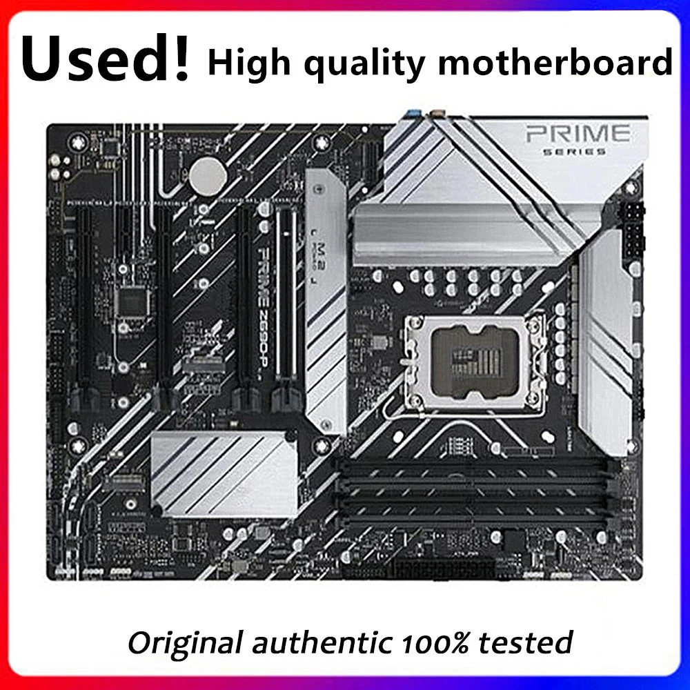 Per Scheda Madre Prime Z690-P Lga 1700 Per Intel Z690 Ddr5 Usb3.0 M.2 Nvme Scheda Madre Desktop Originale Scheda Madre Usata