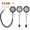 Petrol Engine Cylinder Compression Tester Kit Automotive and Motorcycles Tool 0-300PSI Engine Cylinder Pressure 0-21 Bar Gauge 6