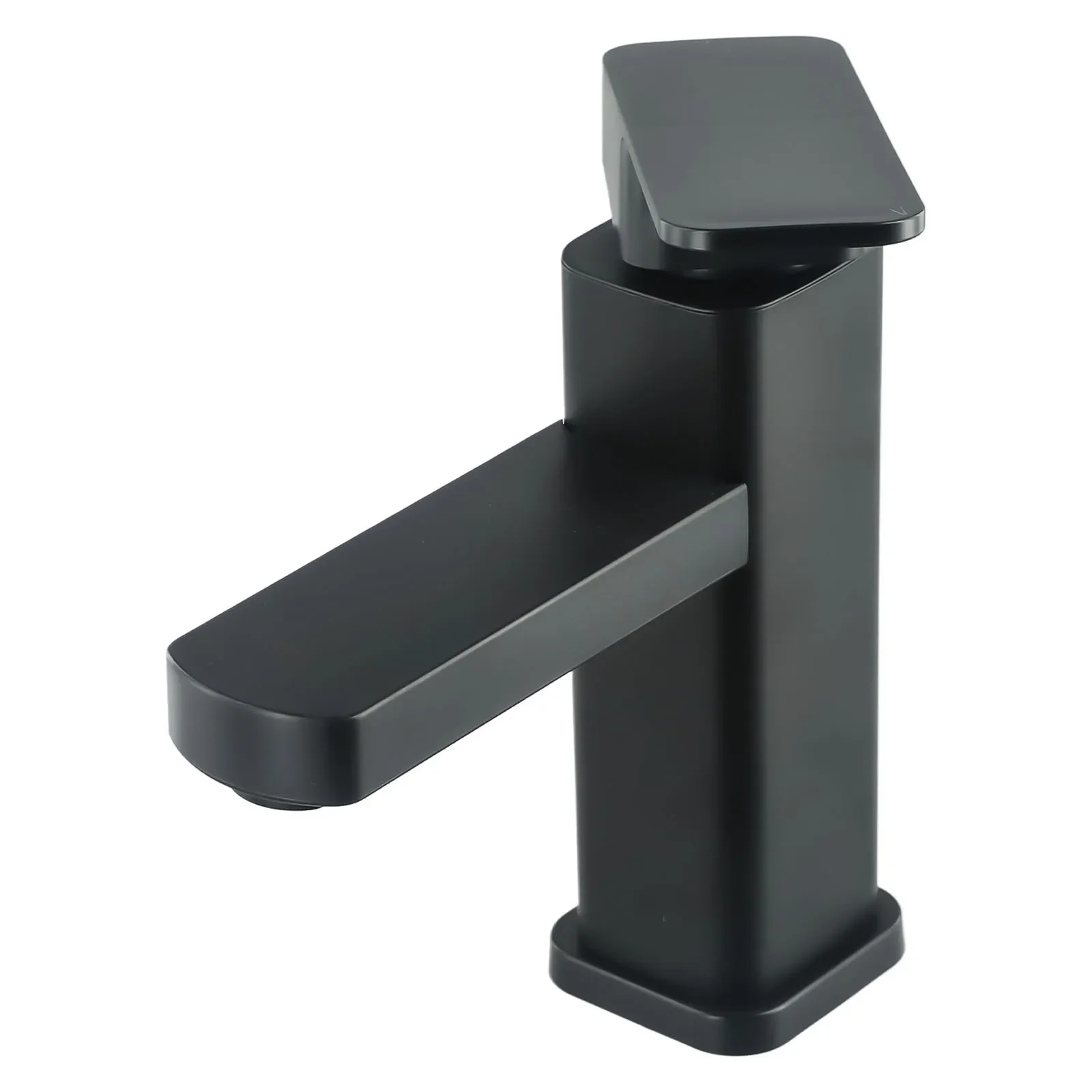 Efficient Filtration System Faucet Black Durable Filtration System Bathroom Counter Basin Clean And Pure Water