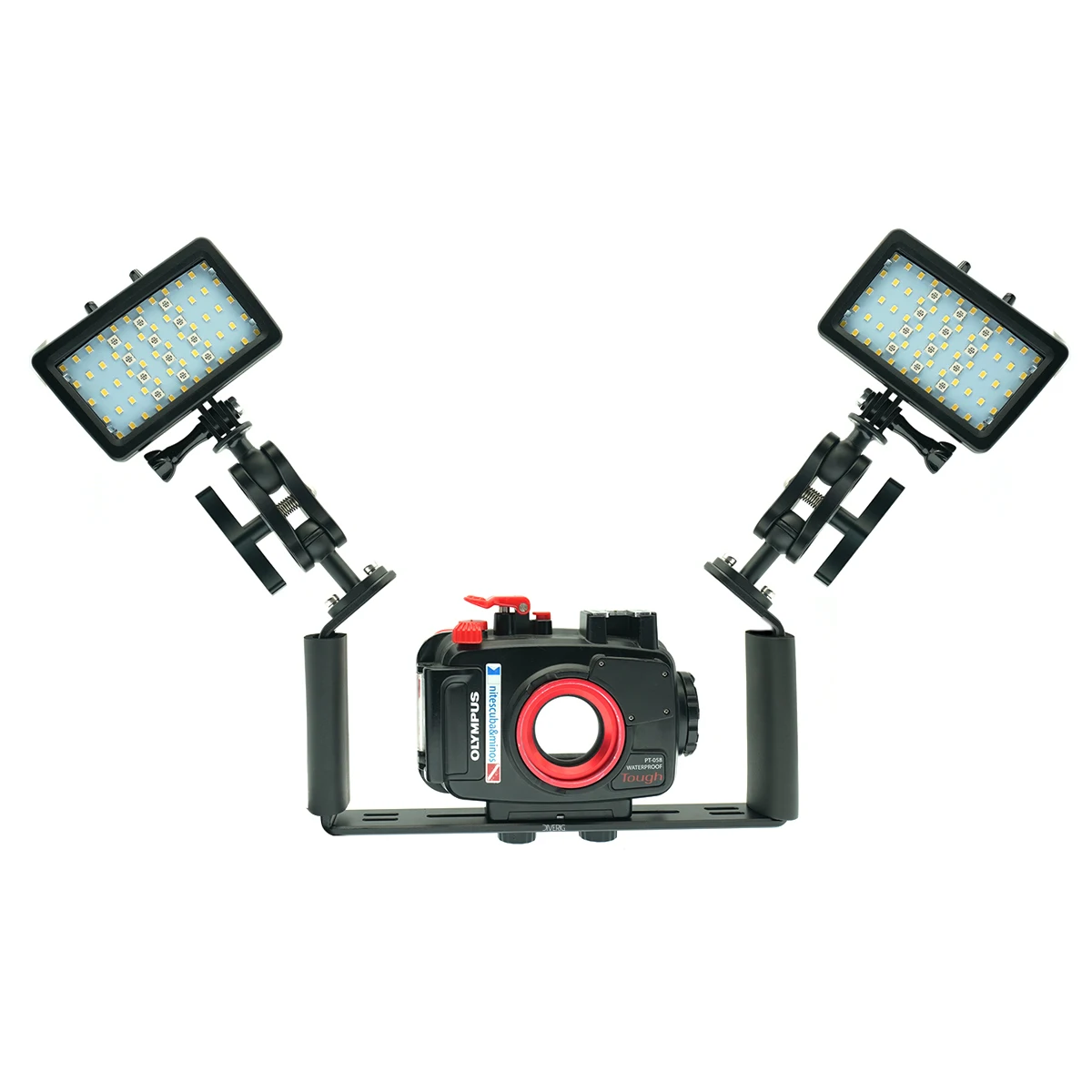 NiteScuba NS050 Scuba Diving Dive Bracket Flashlight Tray Stabilizer Mount for Sony Gopro Action Camera, Camcoders, Smartphone