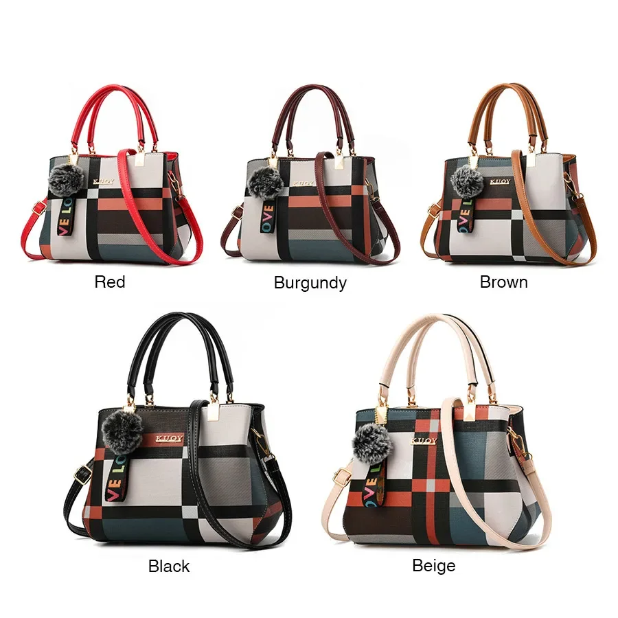 Women Leather Bags High Quality Embroidery Messenger Bags Luxury  Women Handbags Bags for Women Sac A Main Ladies Female Bag