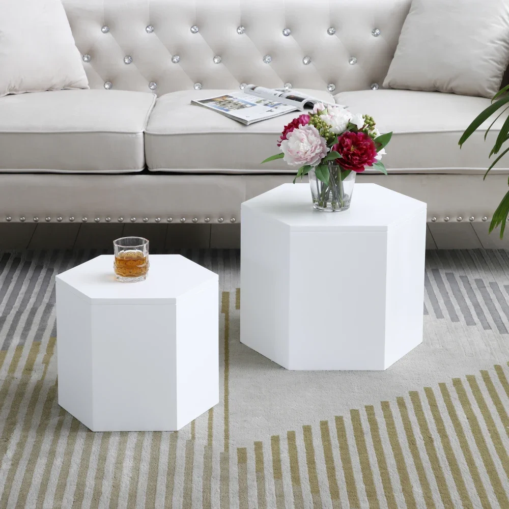 Coffee Tables for living room,office,bedroom, White Oak, Café Tables 2
