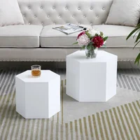 Coffee Tables for living room,office,bedroom, White Oak, Café Tables 2